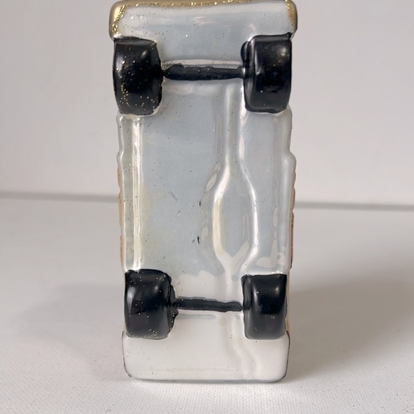 EUROPEAN BLOWN GLASS MOTORHOME HOLIDAY ORNAMENT - Picture 8 of 12